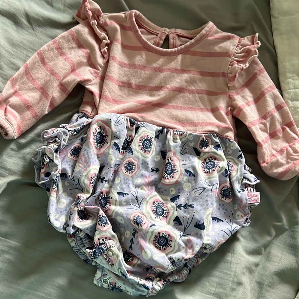 Ruffle butts romper